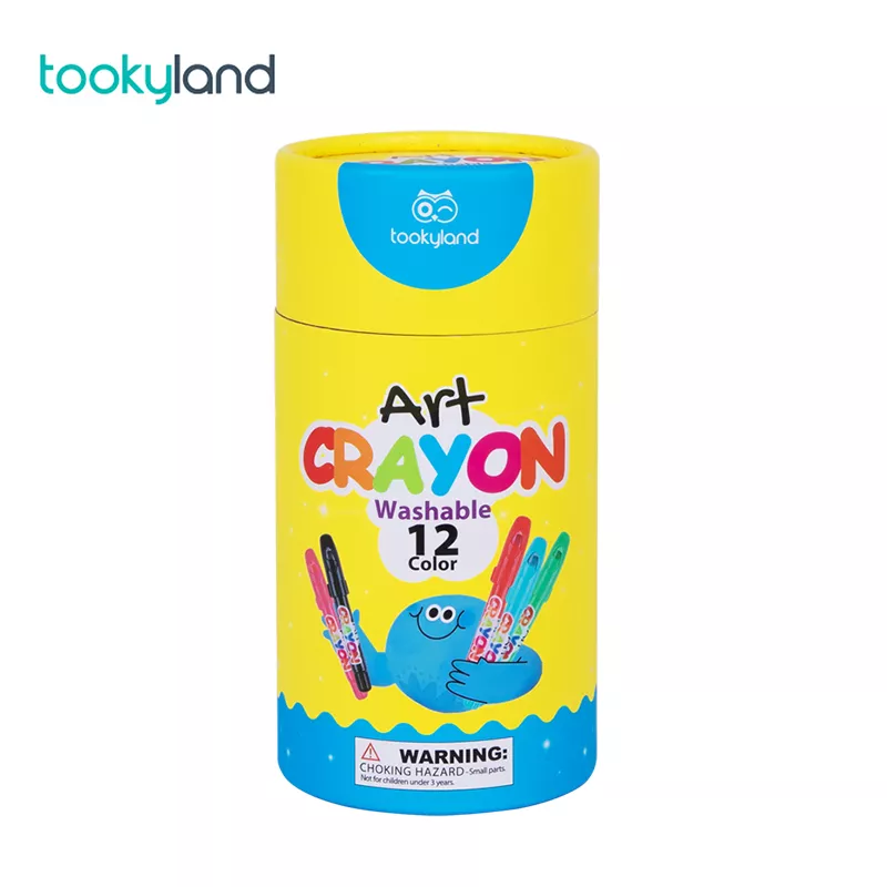 Washable Crayon-12 Colors