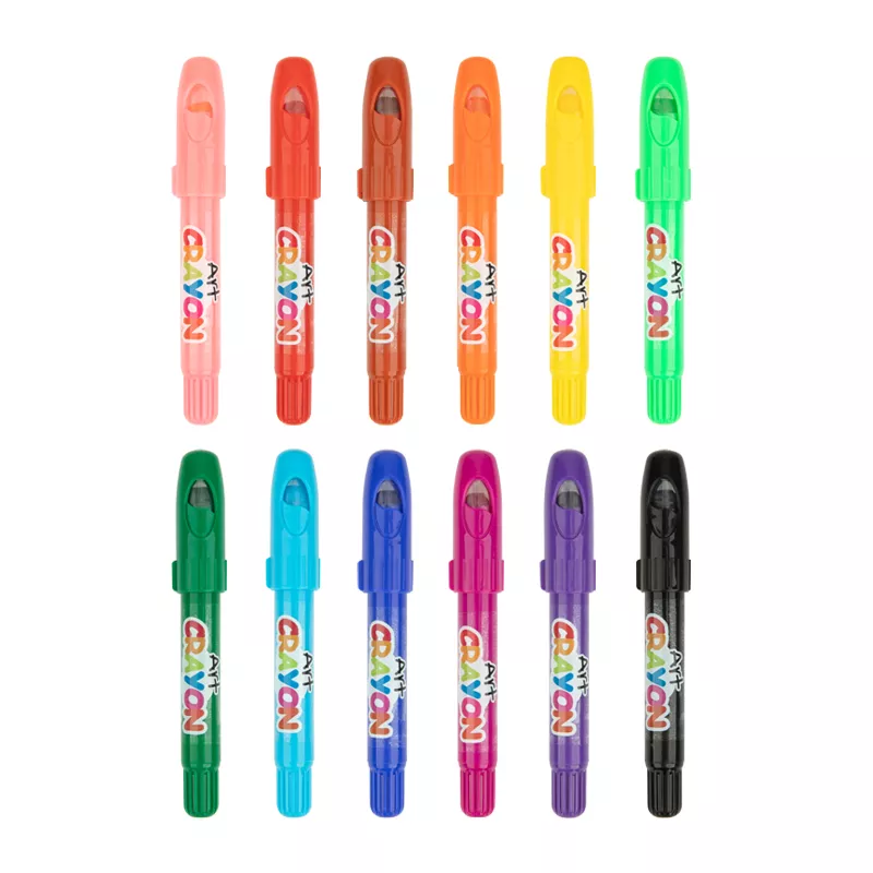 Washable Crayon-12 Colors