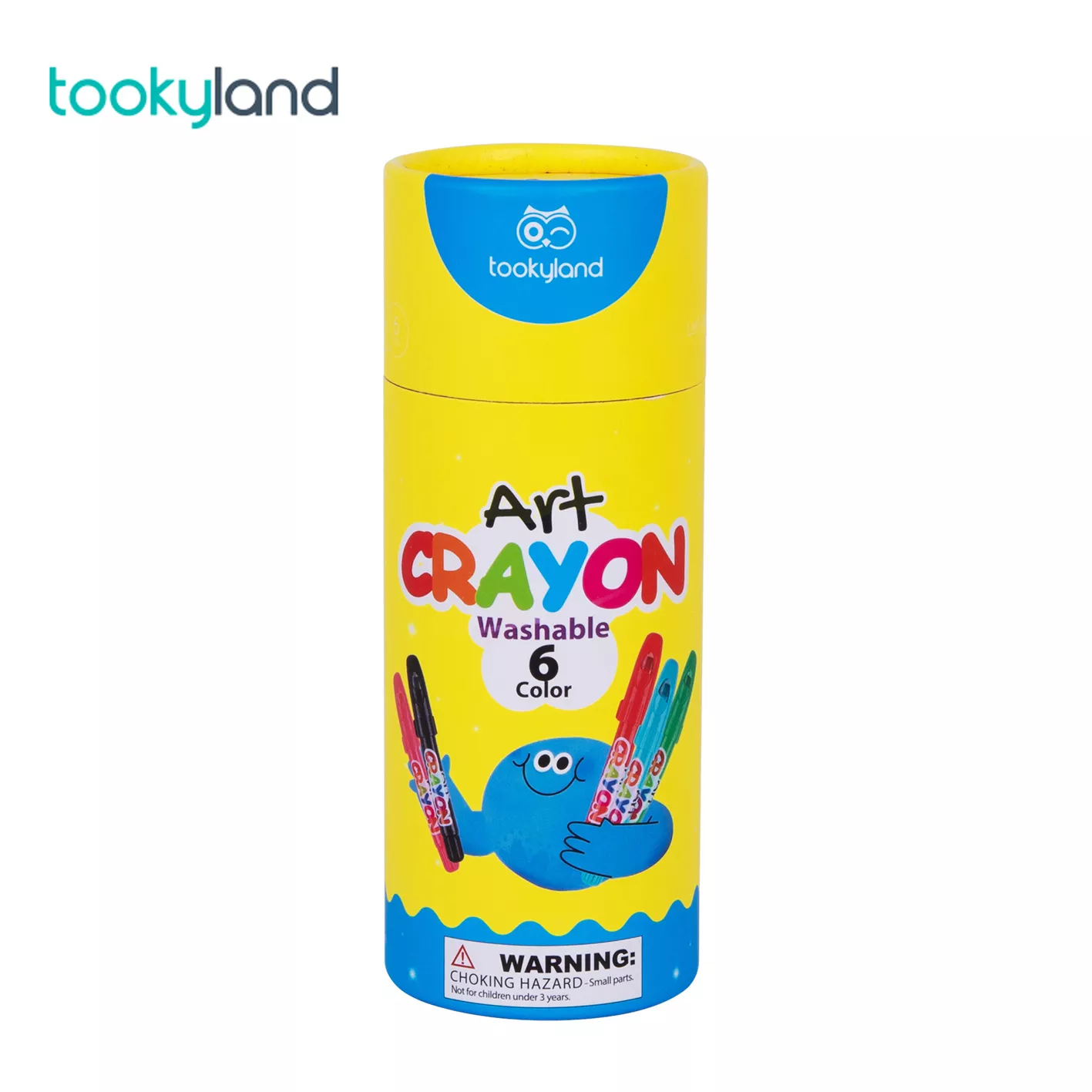 Washable Crayon-6 Colors