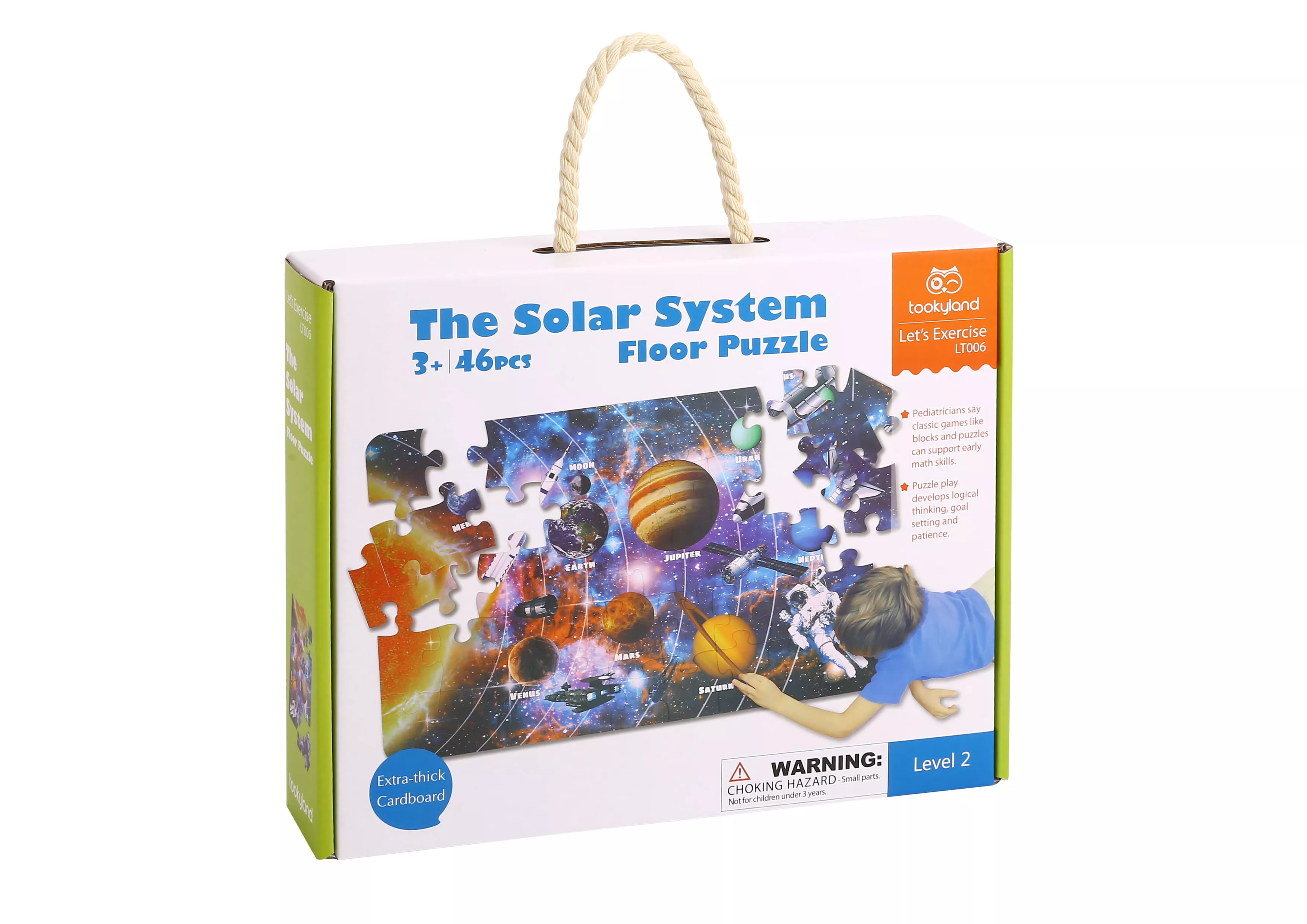 The Solar System Floor Puzzle