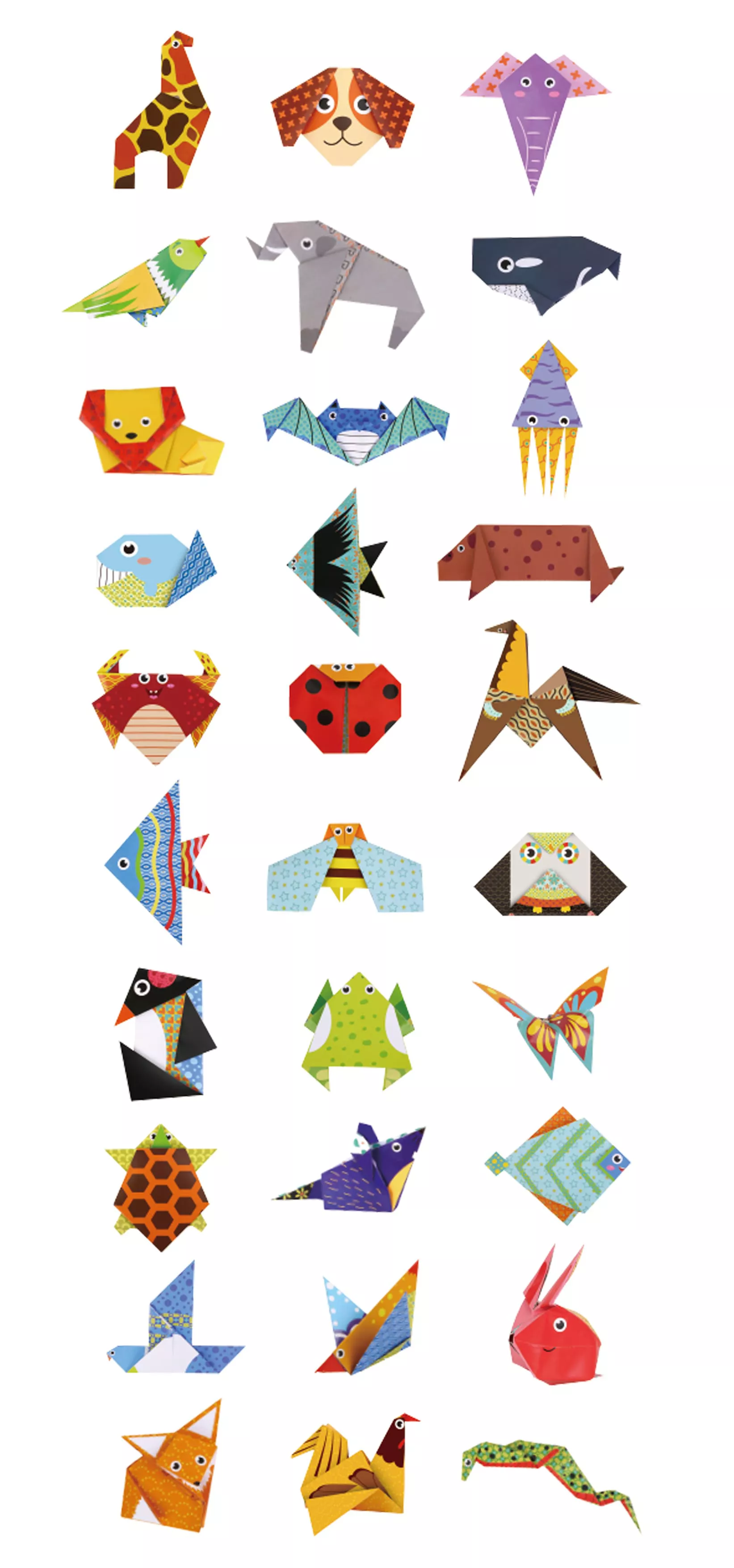 Smart 0rigami Paper Kit-Animal World