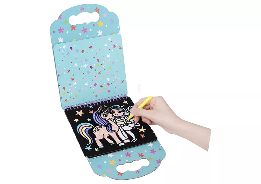 Velvet Coloring kit-Unicorn