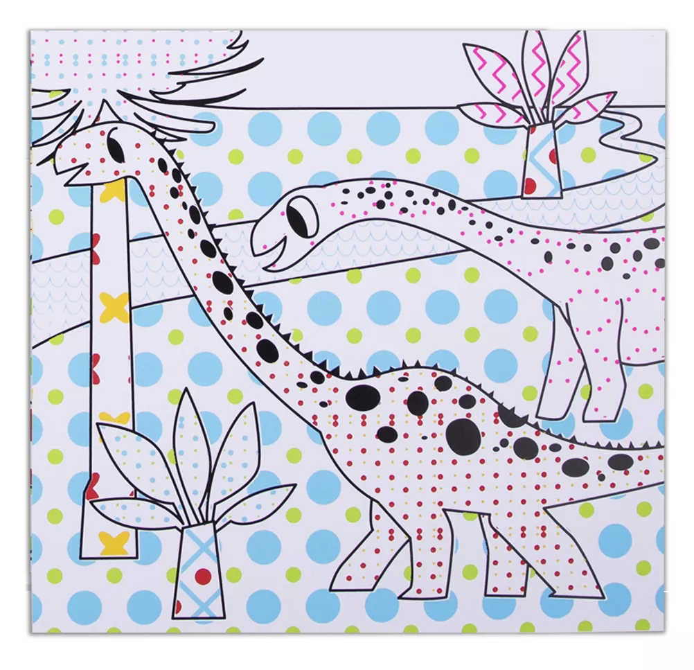 Paint With Water-Dinosaur