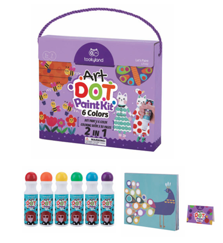 Dot Paint Kit-6 Colors