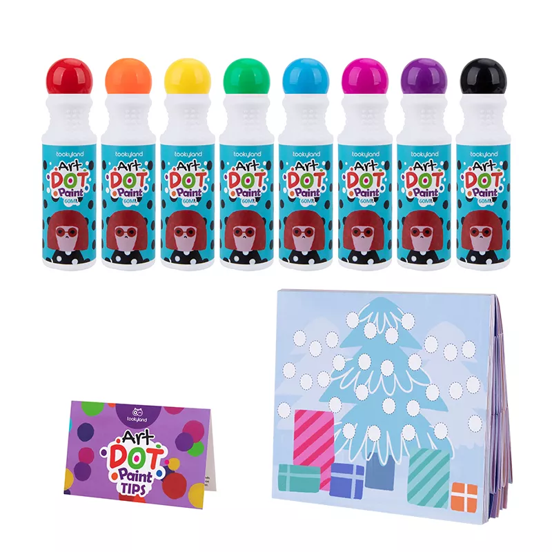 Dot Paint Kit-8 Colors