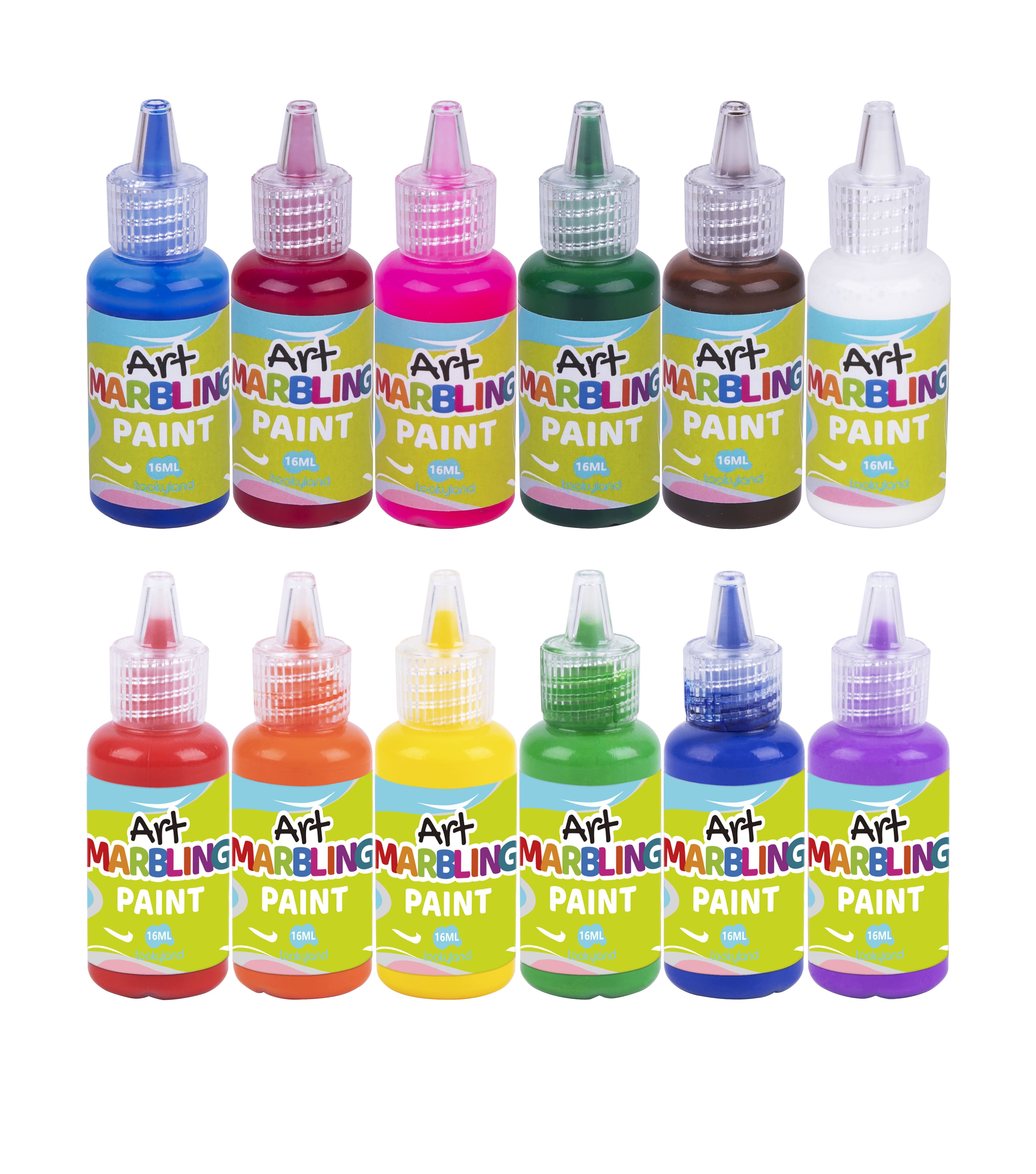 LT132-Marbling Paint Kit-6 Colors