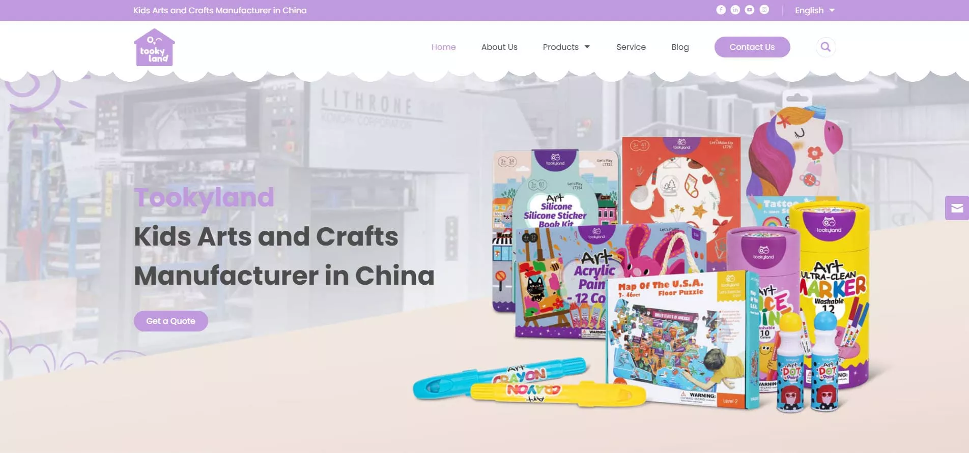 Tookyland Custom Sticker Sheet Manufacturer and Supplier