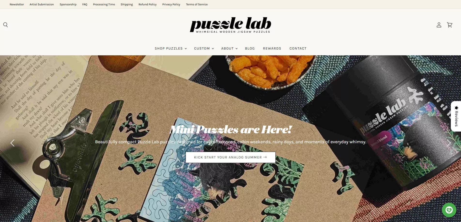 Puzzle Lab Canadian Wooden Jigsaw Puzzles