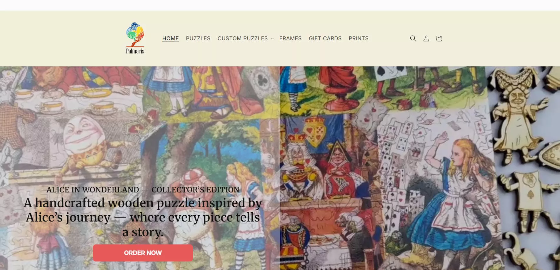 Palmaris Canadian-Made Premium Wooden Jigsaw Puzzles
