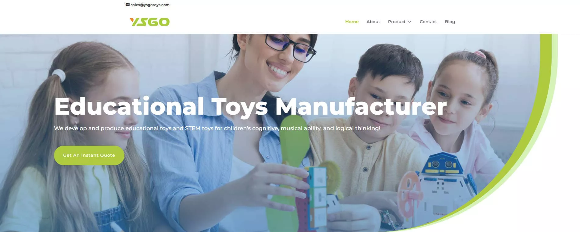 YSG Toys STEM and educational toy manufacturer in China