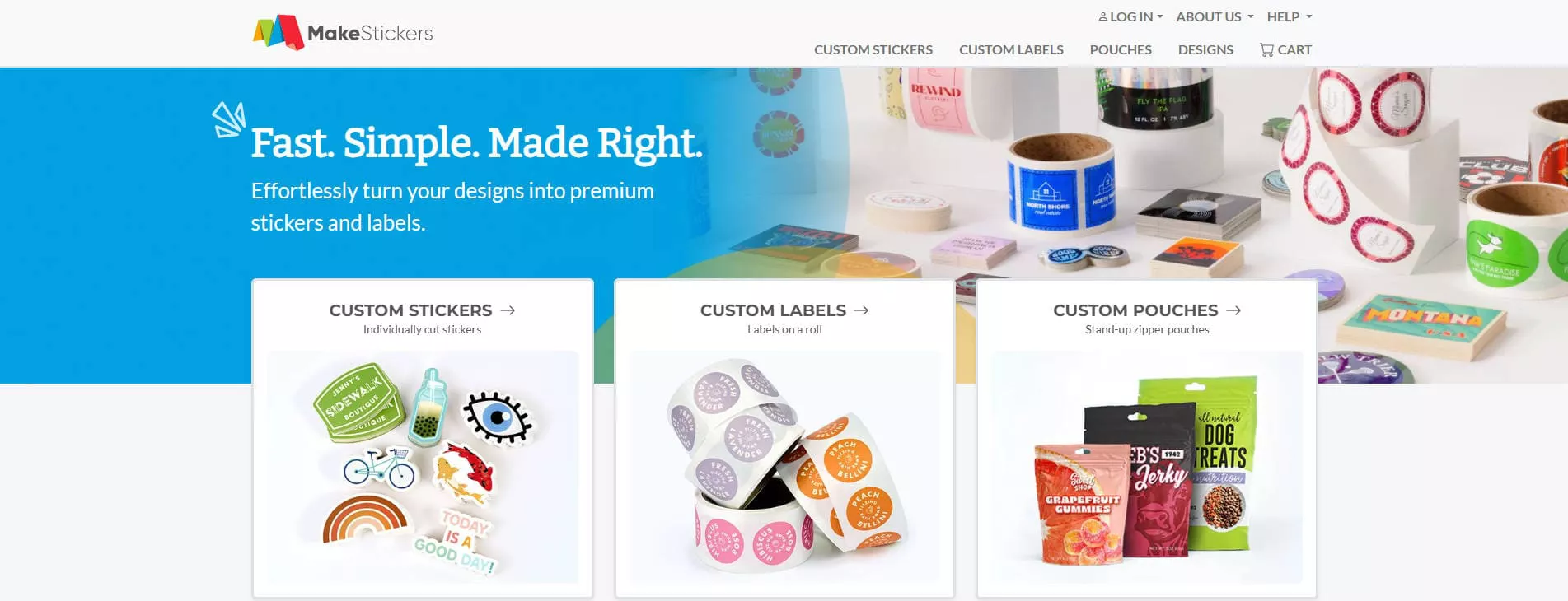 MakeStickers Custom Sticker Sheet Manufacturer and Supplier