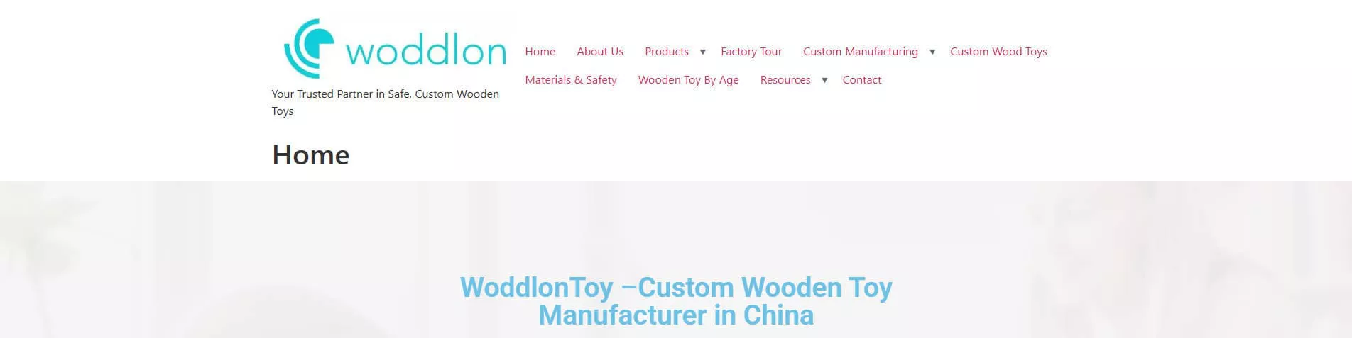 Woddlon Toy wooden educational toy manufacturer in China