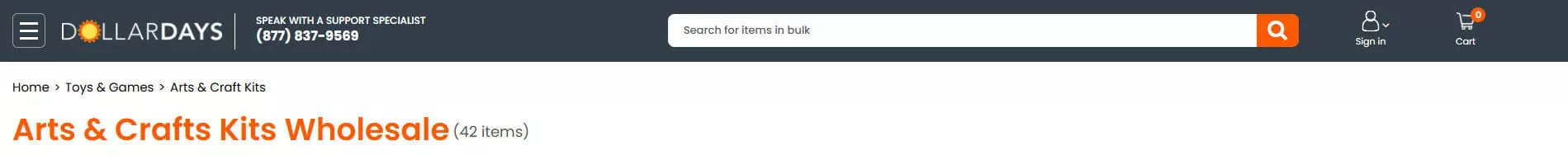 DollarDays Bulk Arts and Crafts Supplies Wholesale Supplier
