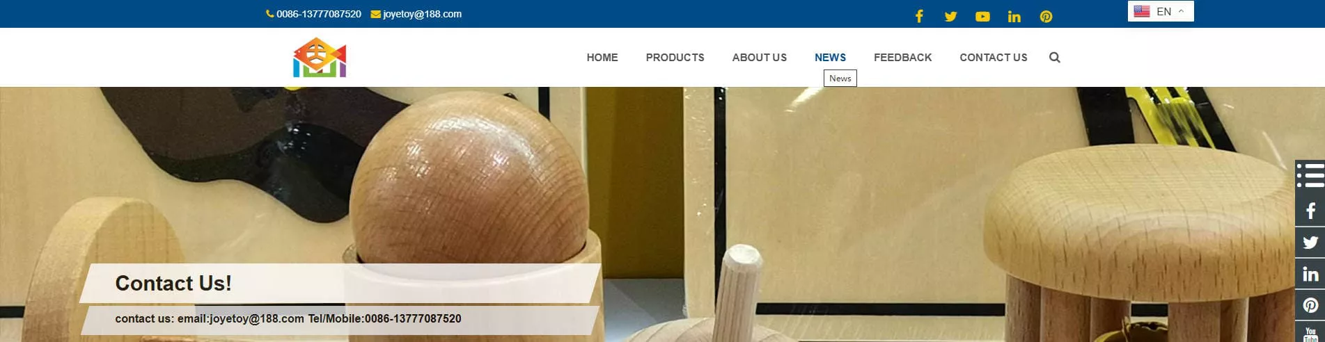 Yunhe Chunen Toys Montessori educational toy manufacturer in China
