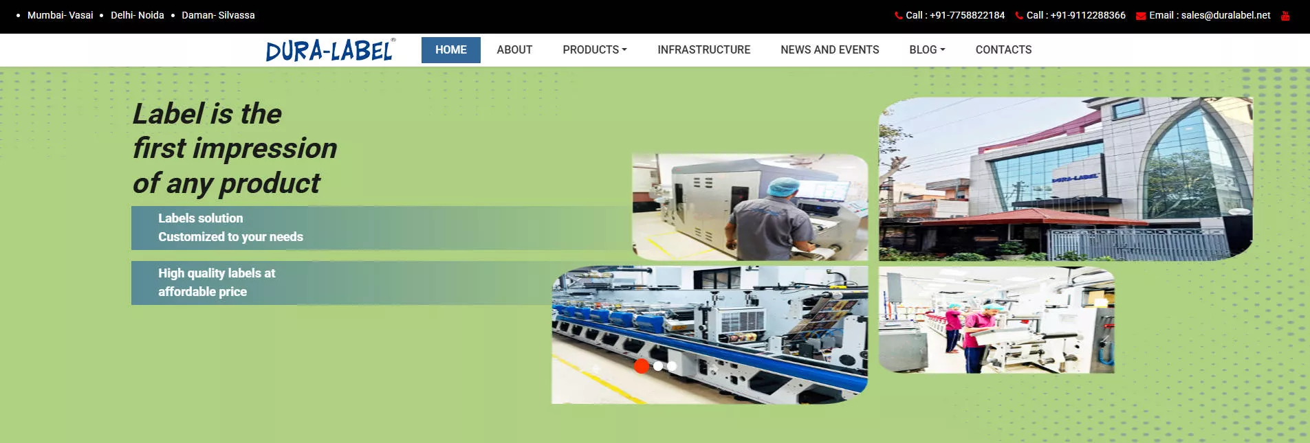 Duralabel Graphics - Sticker and Label Manufacturer in India