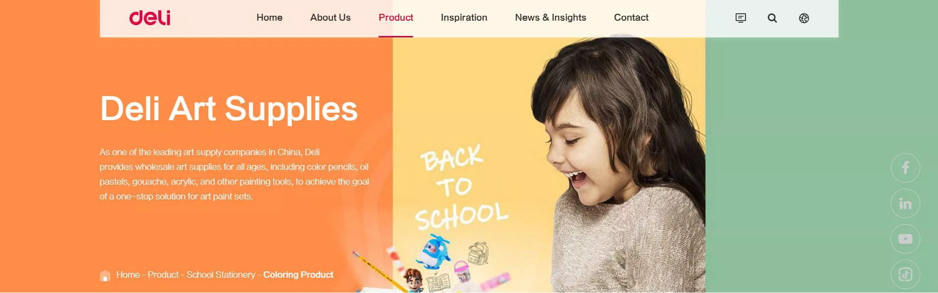 Deli China Art Supplies and Stationery Manufacturer