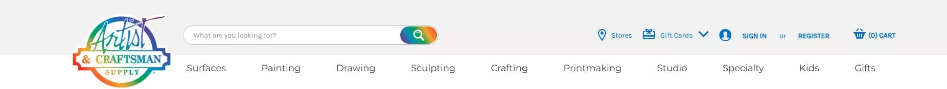 Artist & Craftsman Supply art and craft supplies supplier
