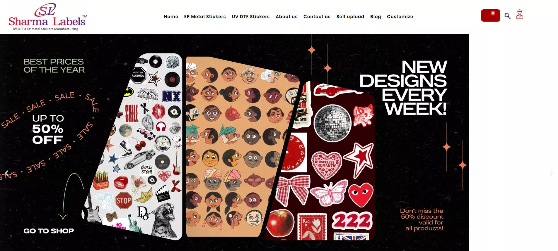 Sharma Labels - Custom Sticker Manufacturer in Delhi, India
