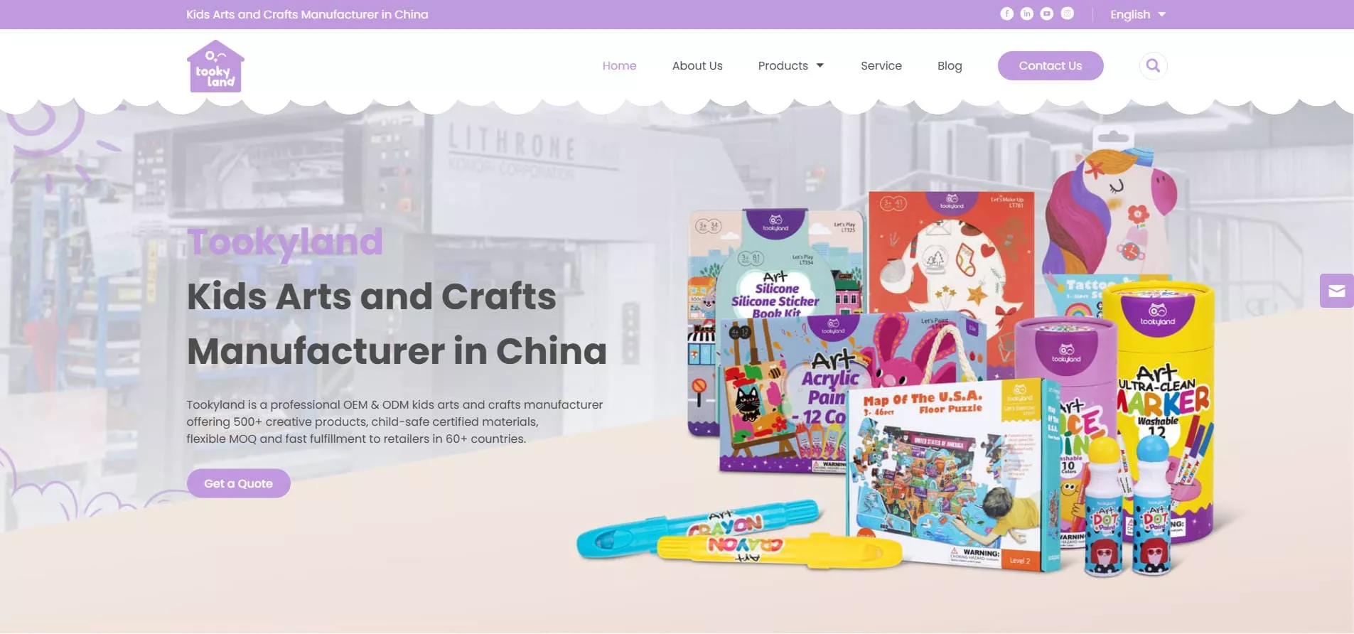 Tookyland educational toy and arts and crafts supplier for Sri Lanka buyers