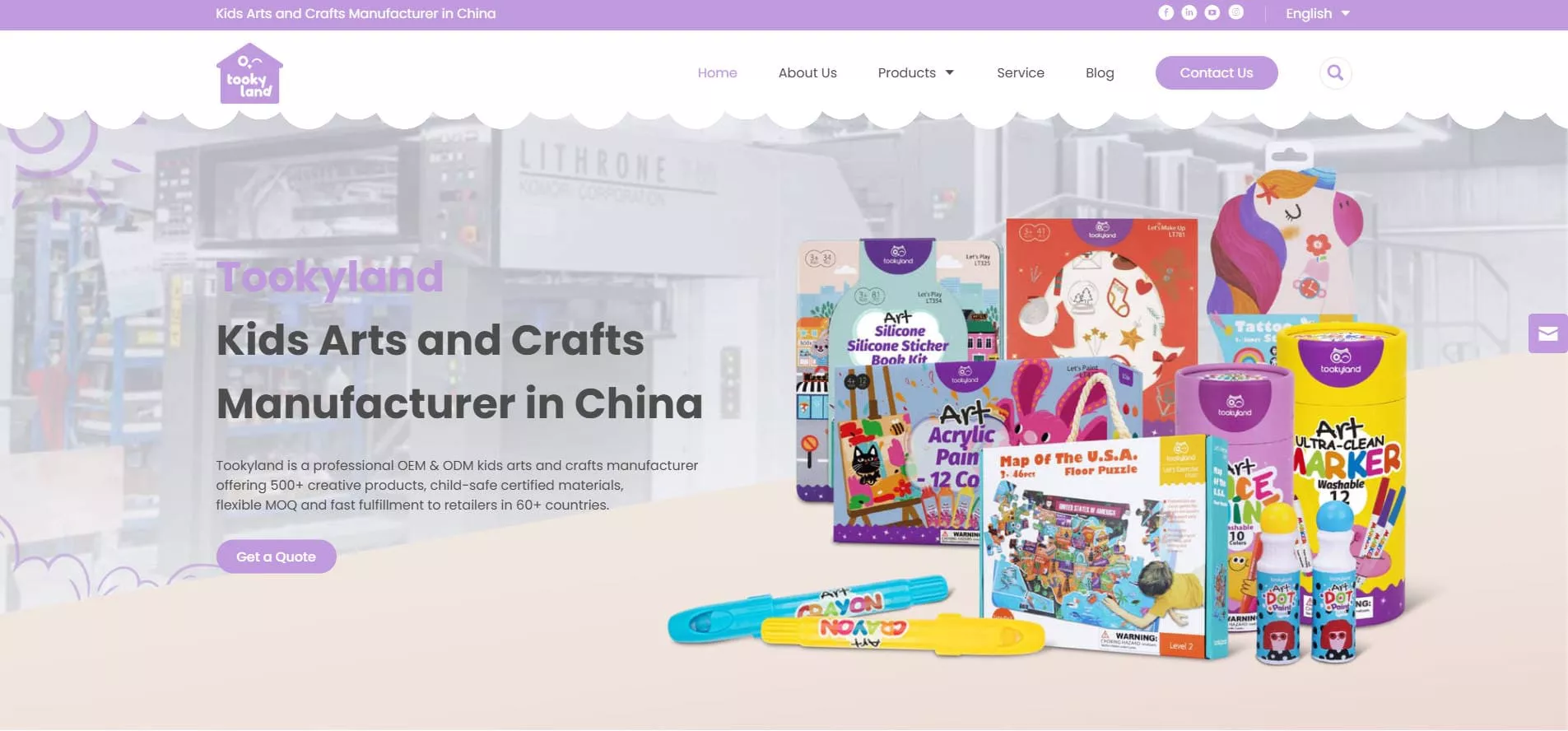 Tookyland DIY Arts and Crafts Supplies Manufacturer
