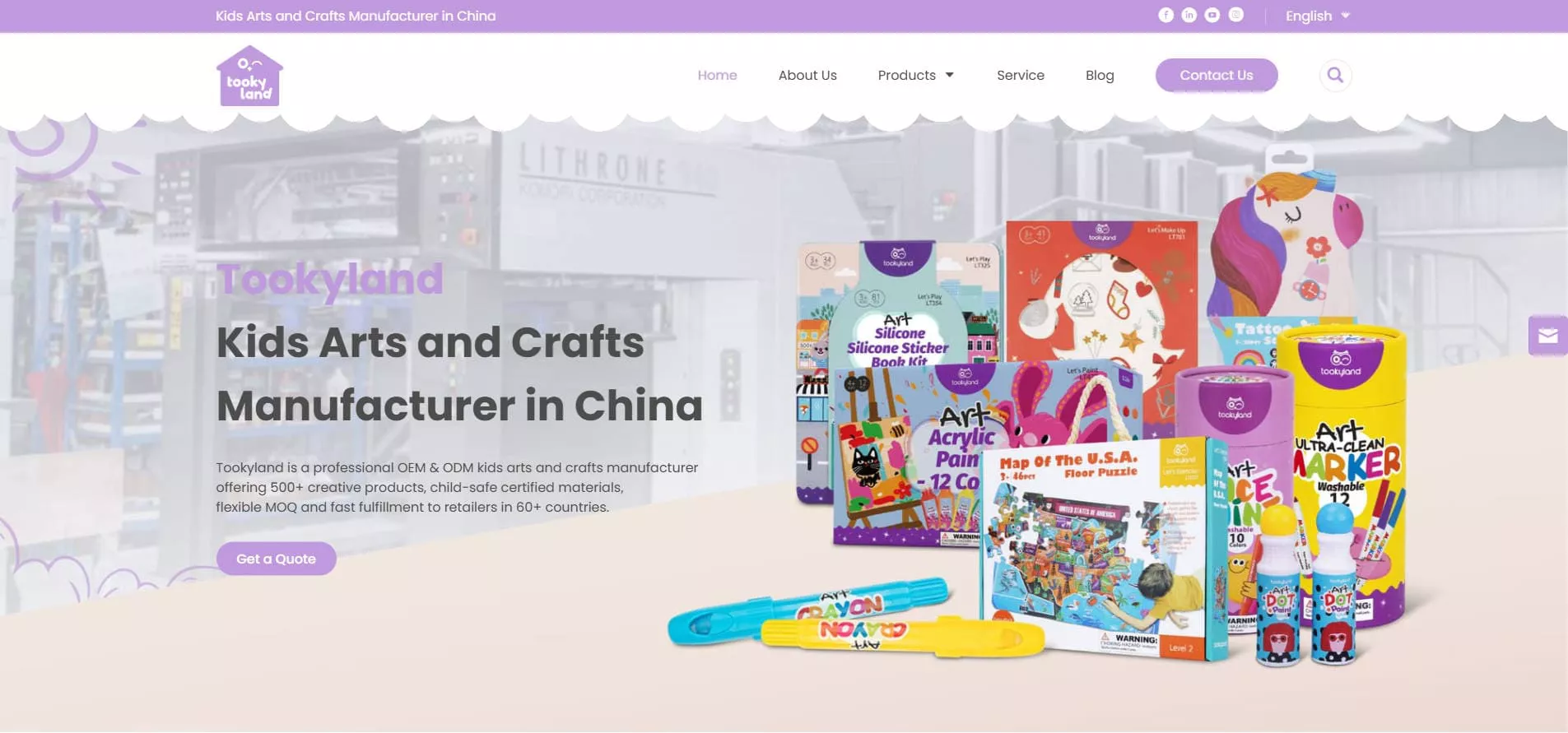 Tookyland Arts and Crafts Supplies Brand for Creative Activities
