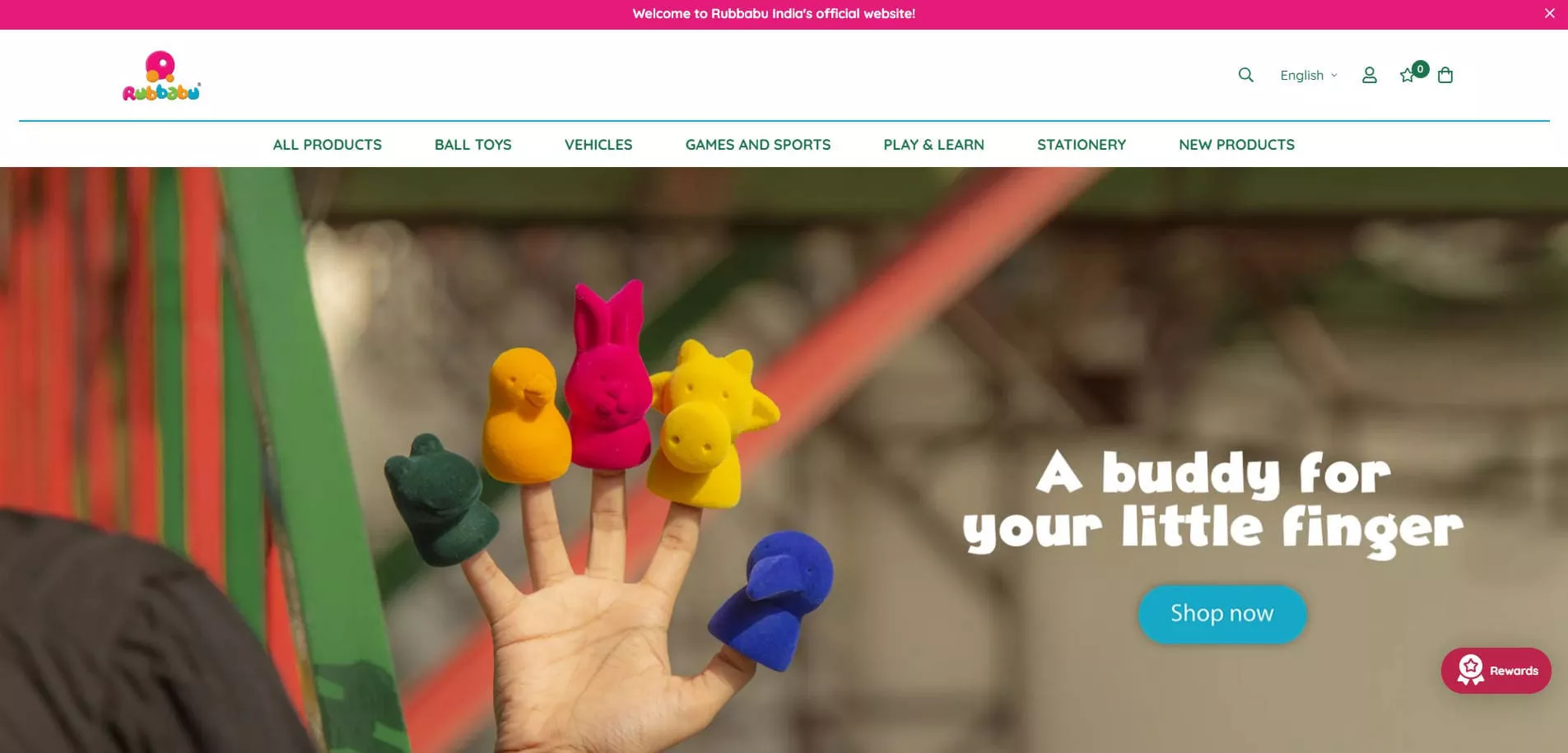 Rubbabu Natural Rubber Foam Educational Toy Manufacturer India