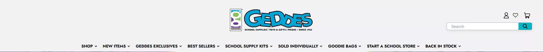 Raymond Geddes school and student art supplies supplier