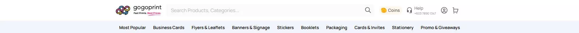 Custom Sticker Printing Services by Gogoprint Malaysia