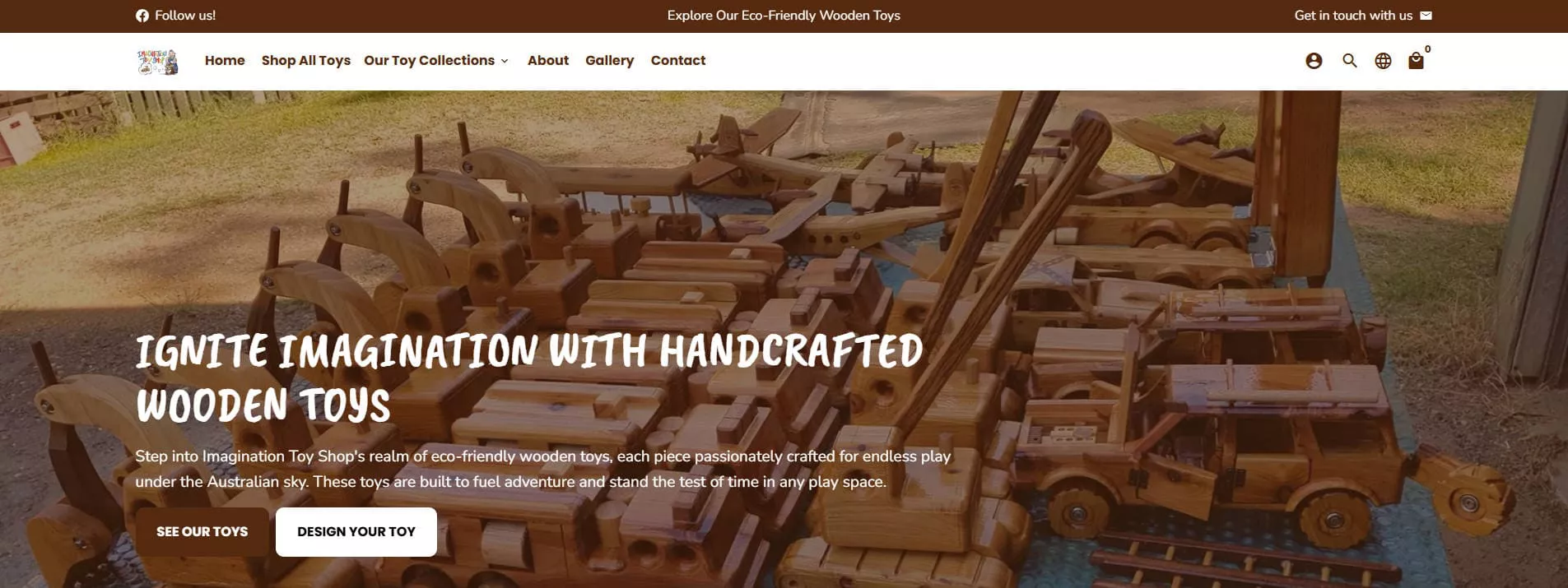 Imagination Toy Shop – Handcrafted Cypress Wooden Toys Australia